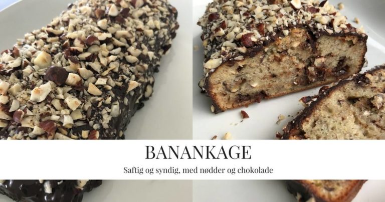 sund blog 7 Banankage opskrift