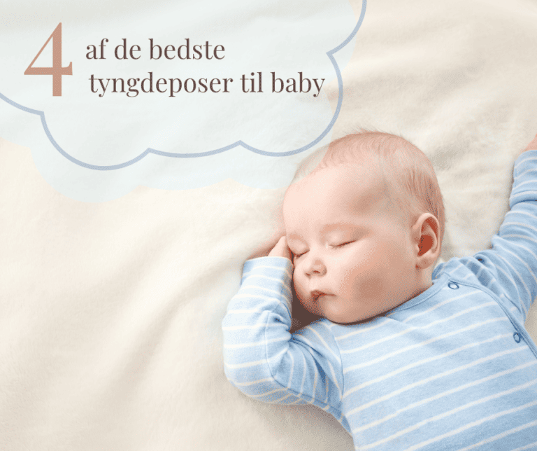 bedste tyngdeposer til baby